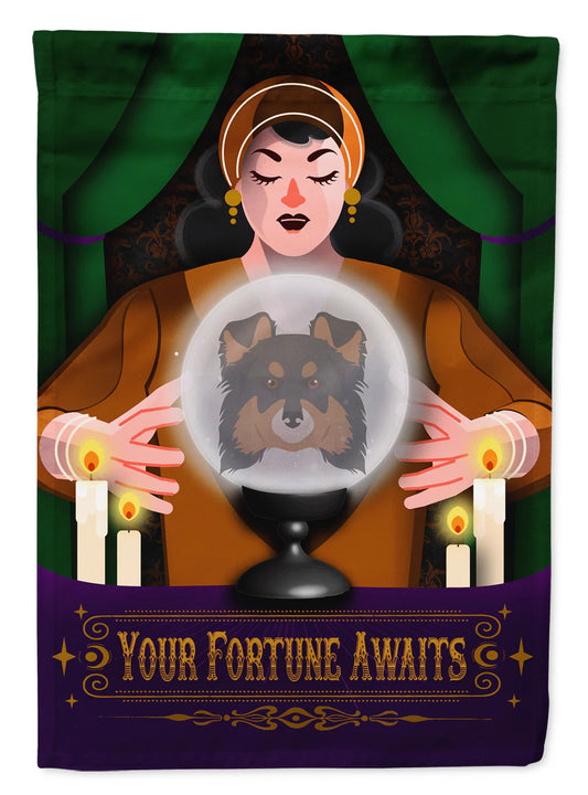 Sheltie Halloween Garden Flag