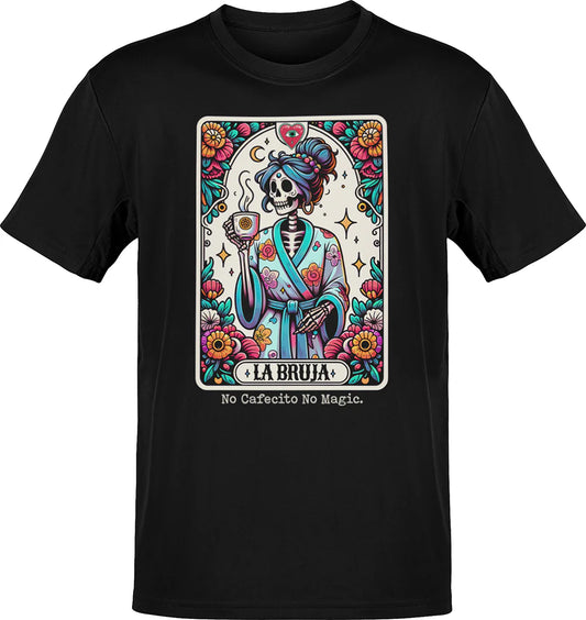 No Cafecito No Magic Bruja T-Shirt